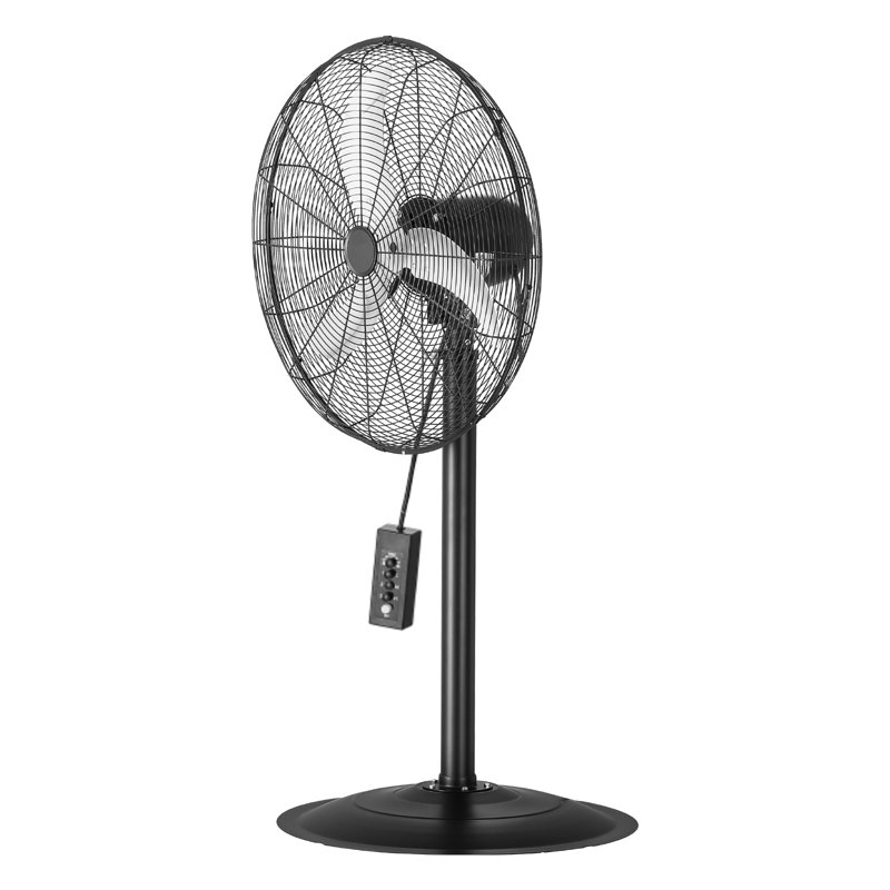 Ventilateur oscillant industriel à 3 vitesses avec hauteur réglable, H 76 po x l 26,38 po x P 23,62 po