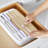 YouCopia® StoraRoll™ Wrap Dispenser, 3-in-1, Organizer for Foil and Wax Paper, Speckled White