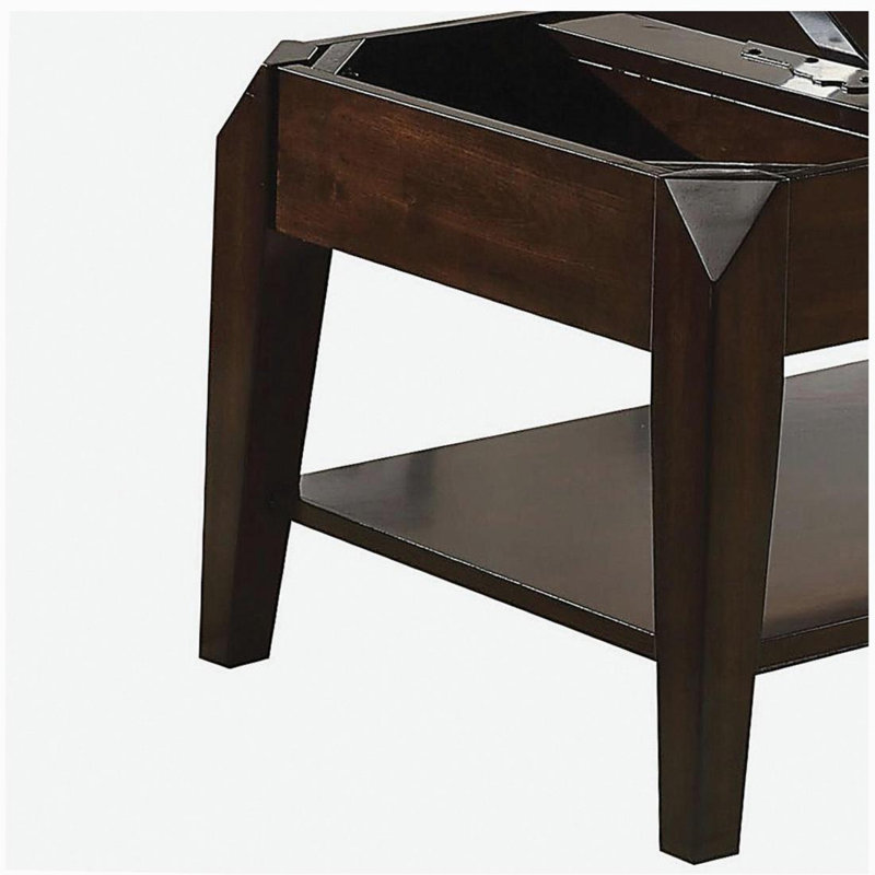 Walnut Coffee Table with Lift Top