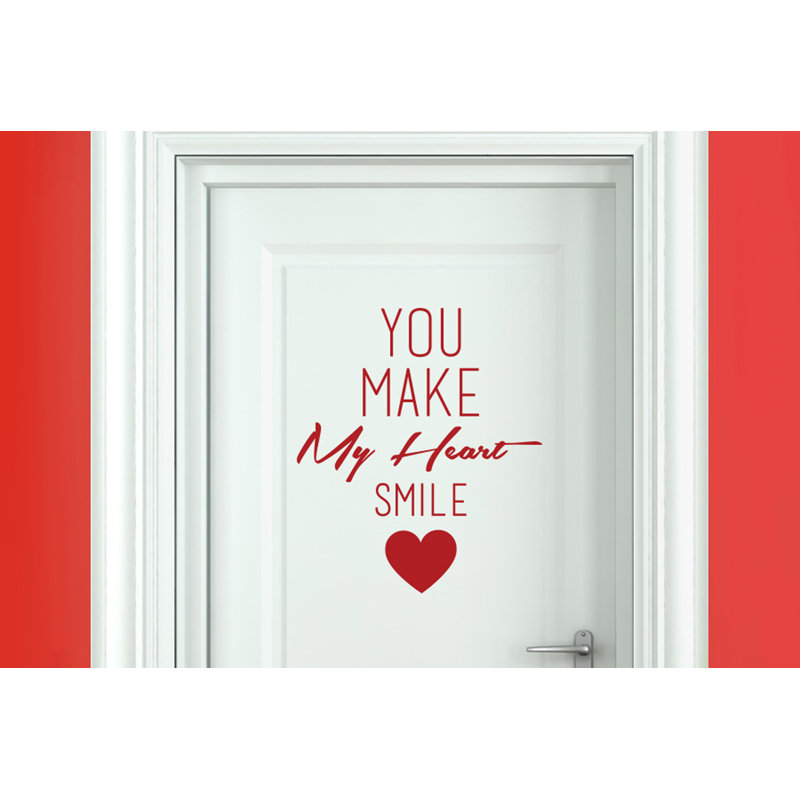 Wall Decal, Dark Red