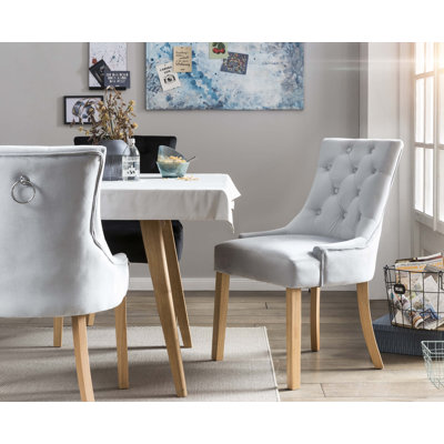 Avia 52cm H Velvet Upholstered Dining Chair
