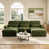 Chenille verte