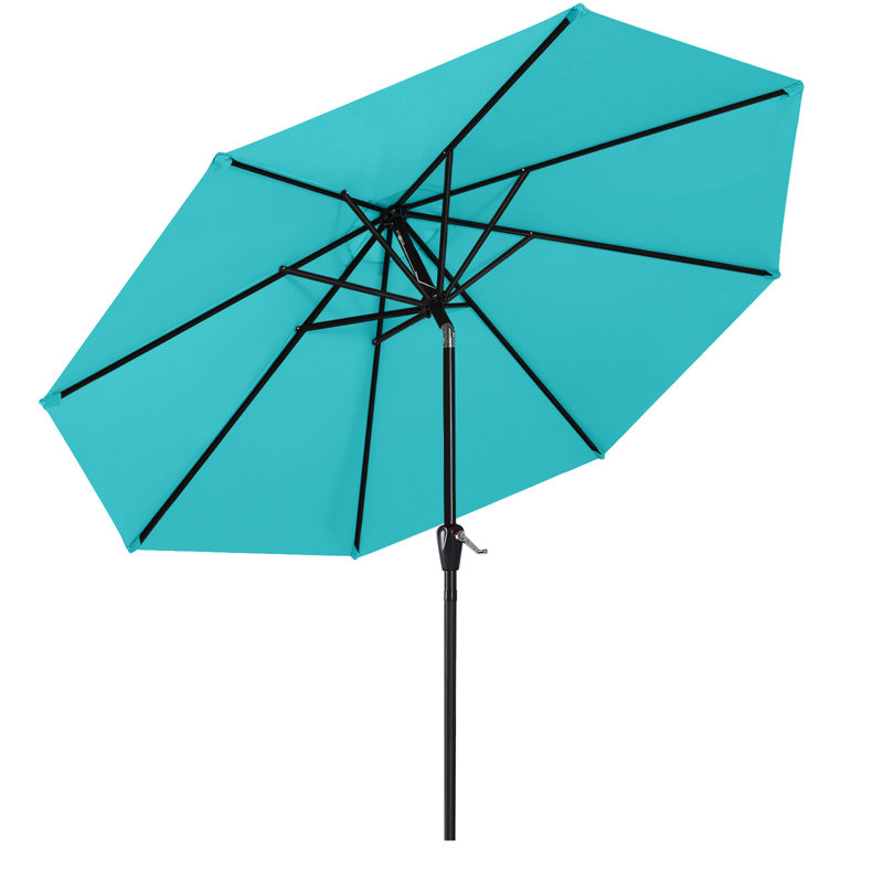 Parasol Cutts Market, Turquoise, 9'