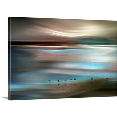« migrations », impression sur toile