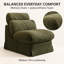 Upholstered 32.6 " Chenille Sofa-1446398913