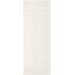Aryas Checkered Machine Woven Polyester Area Rug in Black/Cream