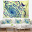 Tapisserie fractal en polyester avec accessoires suspendus inclus-28499899