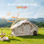 Tentes de camping gonflables (beige)