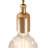 1 - Light Champagne Metallic Single Pendant