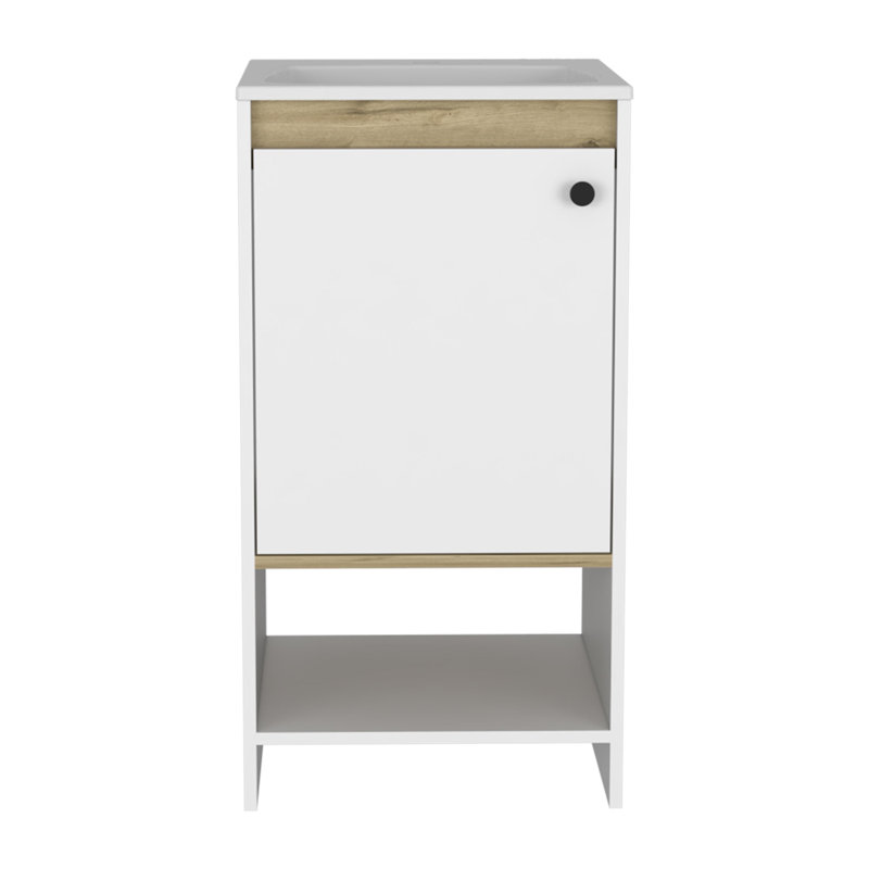 Adwik Freestanding Bathroom Storage Furniture Set