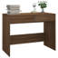 Bureau avec tiroirs Bureau d'ordinateur Bureau à domicile Table d'étude Bois d'ingénierie-205609600