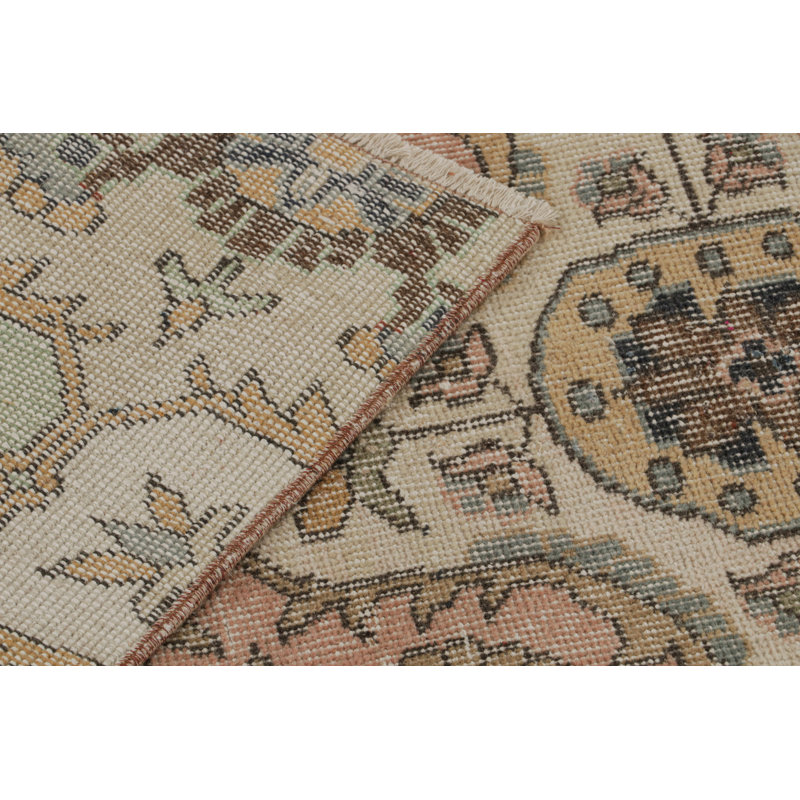 Hand Knotted Wool Area Rug