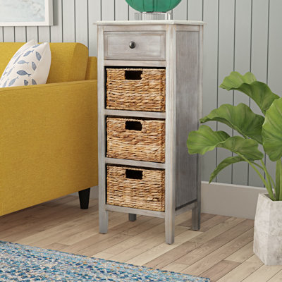 Painswick Solid Wood End Table with Storage