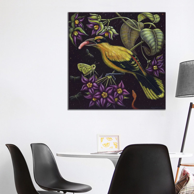 Birdfinger 1 Piece Wrapped Canvas Wall Art