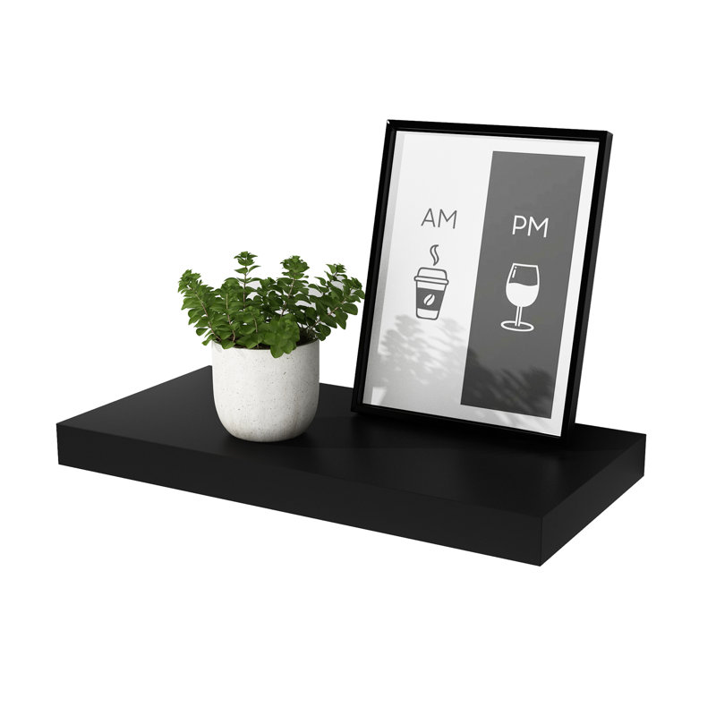 Tablette flottante Critchfield, H 2 po x l 23,6 po x P 11,8 po