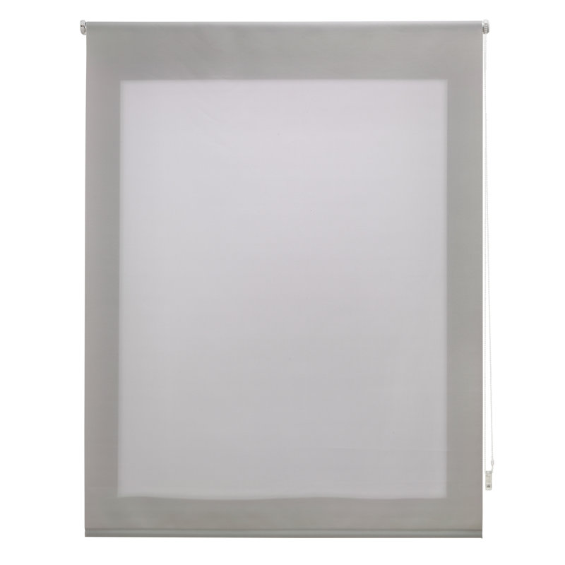 Semi Sheer Roller Shade, 175cm L x 180cm W, Silver