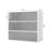 Shoe Storage Box, Wooden Stackable Shoe Box With Glass Door, Shoe Organizer Storage Box With RGB Led Light, Shoe Storage Bin For Display Sneakers-1542627725