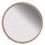28 "Miroir rond en bois, miroir mural pour la salle de bain