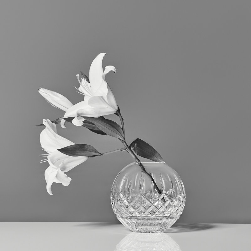 Waterford Lismore Rose Bowl 6in, 5.75" H x 6.22" W x 6.22" D