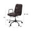Chaise de bureau en cuir