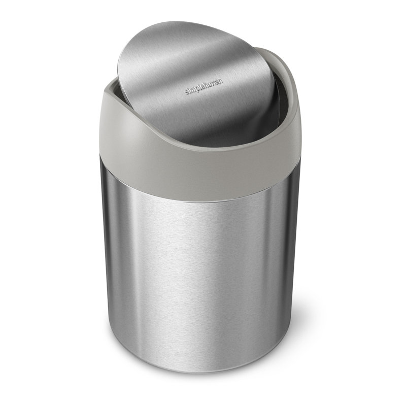 Simplehuman 1.5L Mini Bin, Stainless Steel