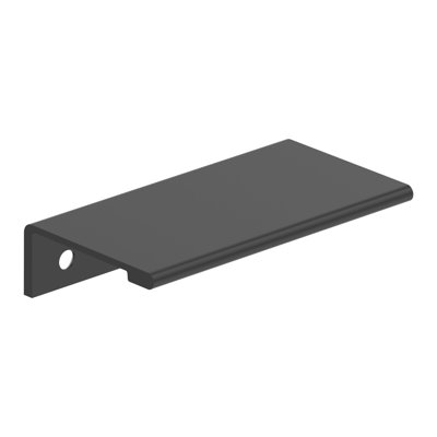Poignée d'armoire noire matte 3 pouces (76 mm) Streamline II - paquet de 25