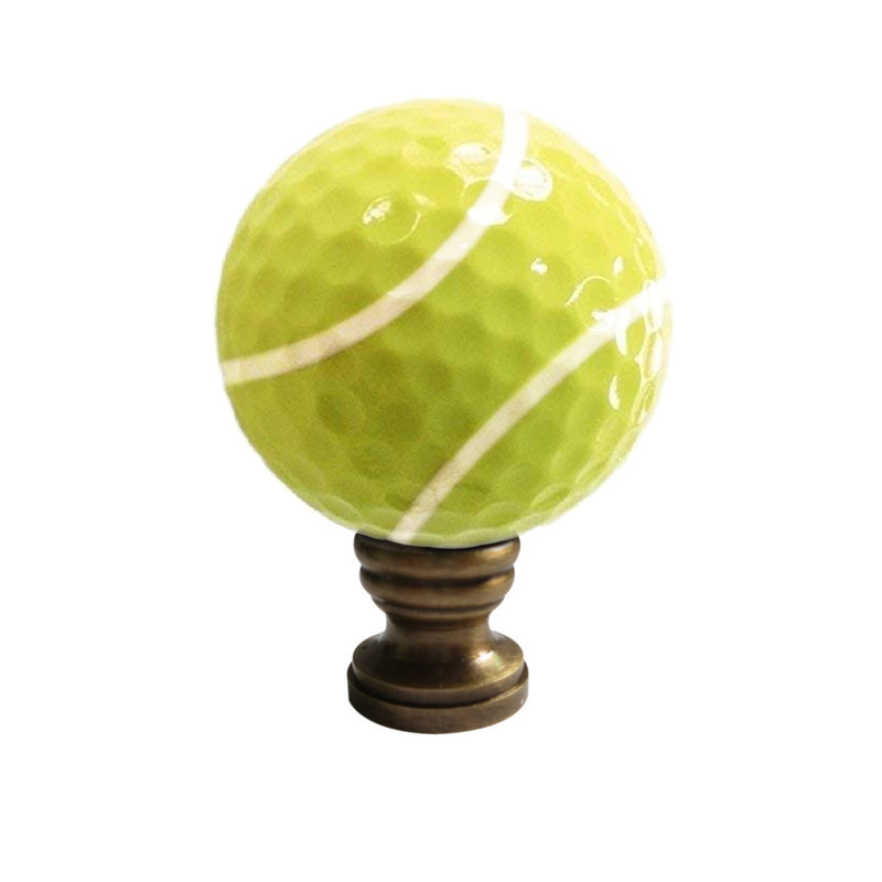 Tennis Ball Lamp Finial