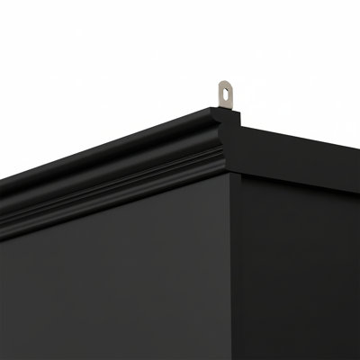 Étagère de présentation à 4 niveaux avec plafonnier à intensité variable 5 couleurs, bibliothèques de ferme autoportantes avec rangement et portes, tablettes réglables en verre pour la maison et le bureau