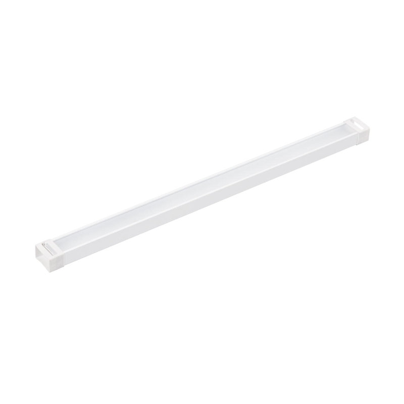 Barre d'éclairage sous l'armoire Lootens, H 0,5 po x l 0,5 po x P 36 po, Blanc