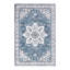 Tapis oriental bleu antidérapant lavable à la machine-254311101