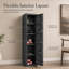 Armoire de rangement pour armes à feu et munitions verrouillable 59,1 po KAER