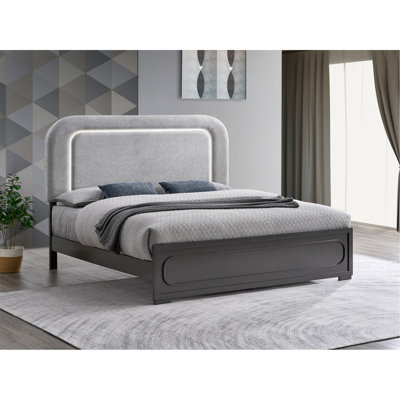 King Bed (Mattress Not Included), Wenge