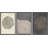 Pastel Gray Wood Tree Ring Neutral Minimalist Pictures Framed Canvas 3 Pieces Set Print Wall Art-90847685-90847687