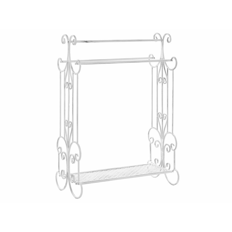 Santana Towel Stand, White
