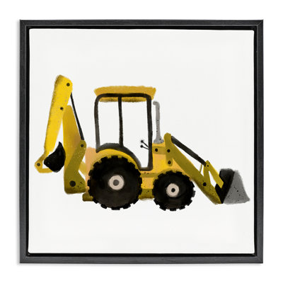 «Yellow Simple Bulldozer», encadrée par Elizabeth Medley