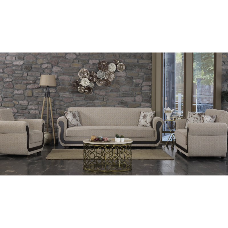 Fauteuil en chenille l 41 po, Chenille beige
