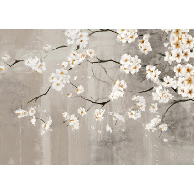 Grey Cherry - Wrapped Canvas Art Prints