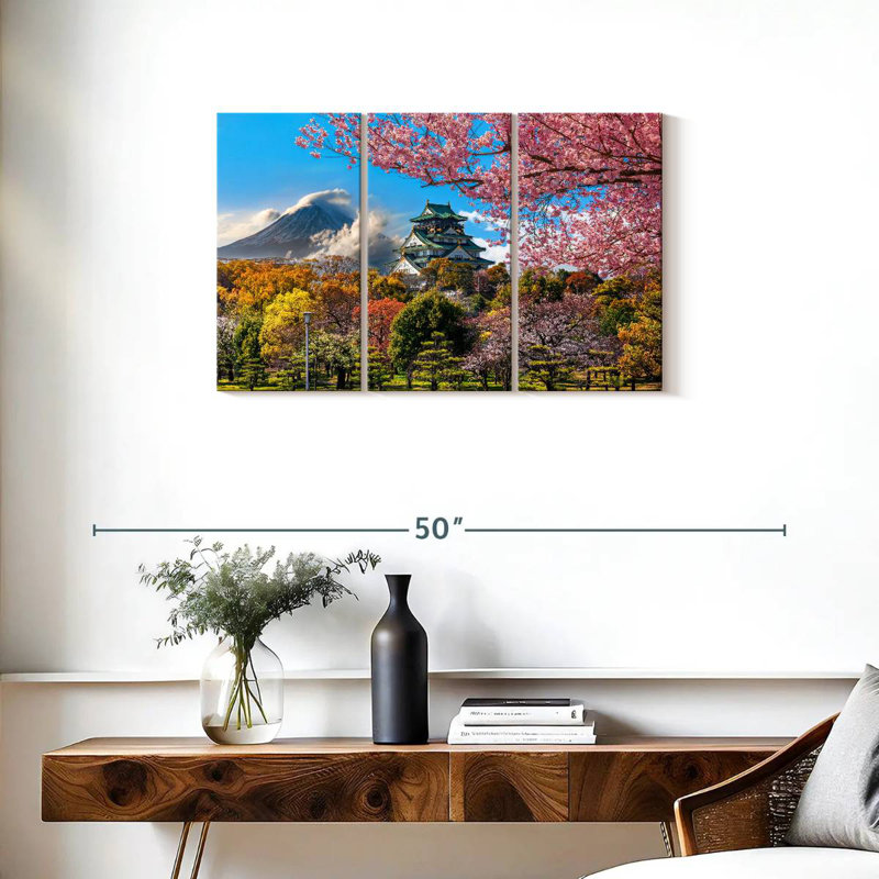 Kavia Cherry Blossoms Japan, 20" H x 33" W