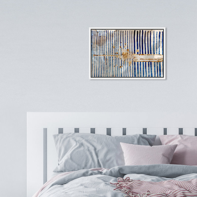 « Love Force Field », impression d'art graphique abstrait, H 15 po x l 10 po, Impression encadrée, Blanc