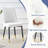 48" Modern Round Dining Table For 4-6 With Tempered Glass Tabletop-1892541050-1892541053