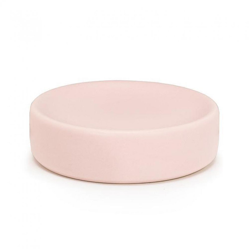 Porte-savon Alfa, Rose mat