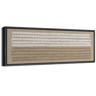 Modern Abstract Art with Textured Lines Modern Art
