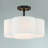 Verwood Fabric Semi Flush Mount-2077443862