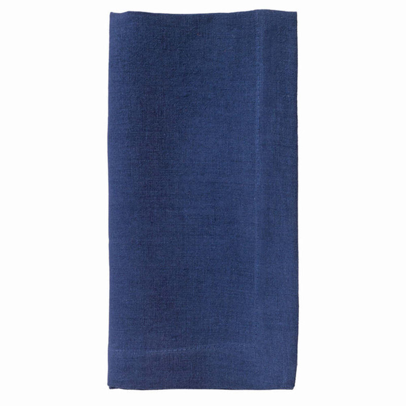 Riviera Linen Square Napkin, Navy