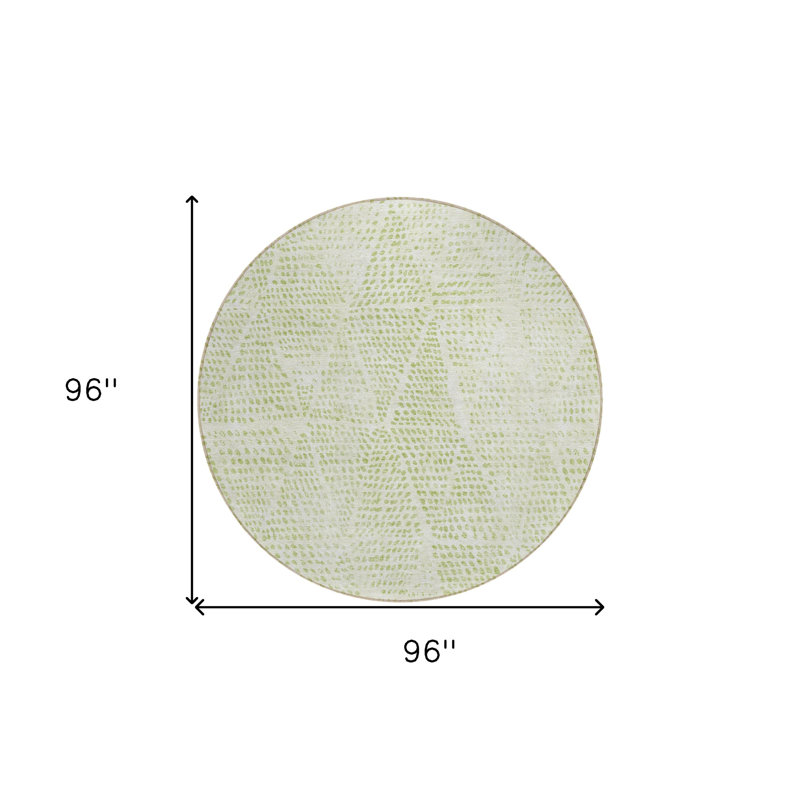 Tapis rond 8 po