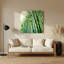 Art mural hawaïen en bambou vert-1419507138