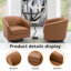 72Cm Wide Swivel Barrel Chair-1614842815