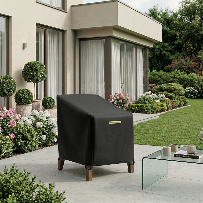 600D Heavy Duty All-Weather Patio Chair Sofa Covers, Waterproof UV Resistant Deep Seat Cover for Outdoor Furniture