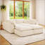 140" Modular Sectional Sofa, Pet-Friendly Corduroy, No-Tool Configuration, U-Shaped/L-Shaped/Sleeper/Straight, Lightweight Modules, No Assembly Required-476174980