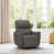Polyester gris foncé est en rupture de stock